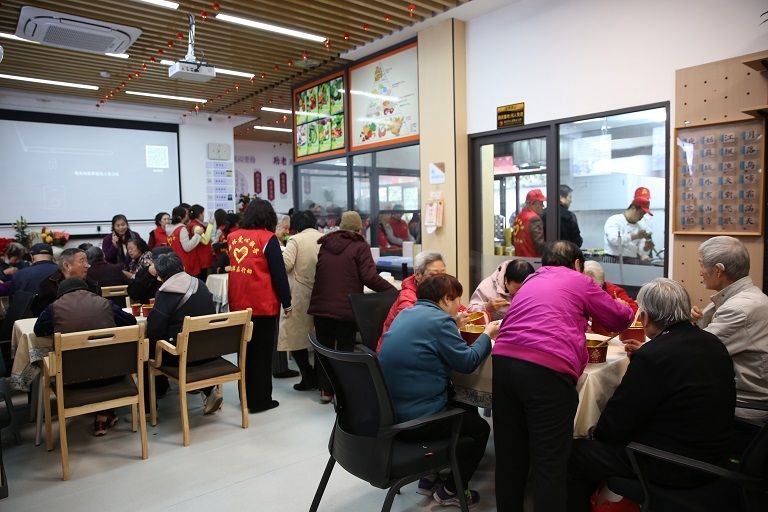 社区食堂。 社区食堂。