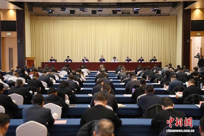 陕西全省统战部长会议在西安召开。田进 摄 陕西全省统战部长会议在西安召开。田进 摄