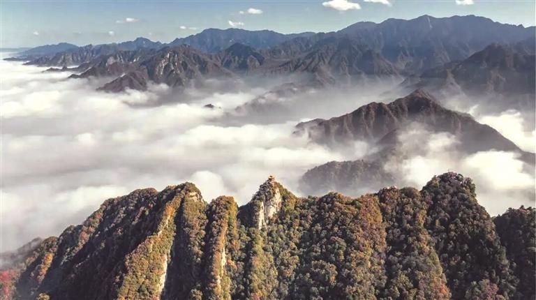 秦岭北麓(资料照片)。 受访单位供图 秦岭北麓(资料照片)。 受访单位供图