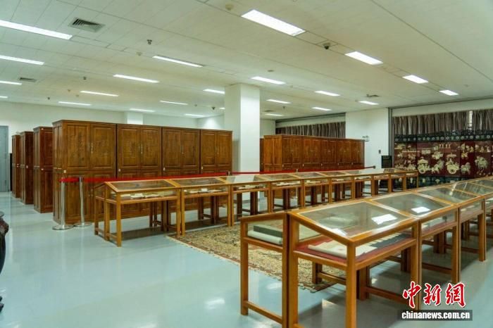 图为西北大学图书馆古籍珍藏室。西北大学图书馆供图 图为西北大学图书馆古籍珍藏室。西北大学图书馆供图