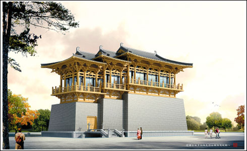 大明宫展馆效果图