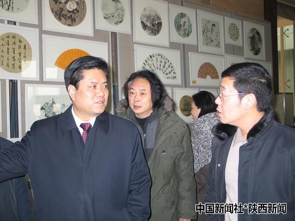 著名书法家张珂作品入选《陕西书画百家扇面作