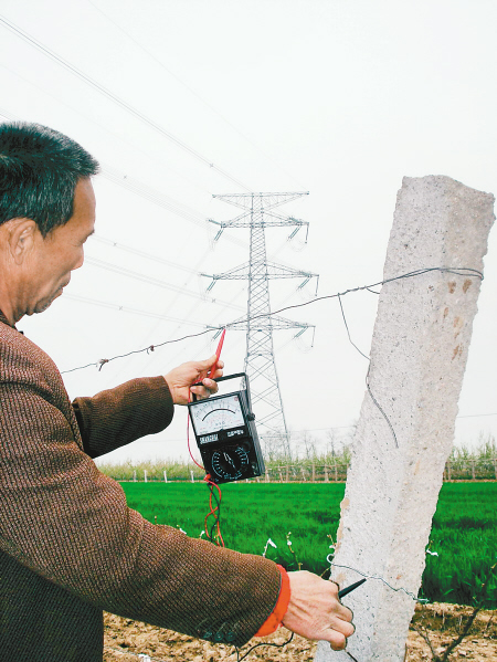 渭南葡萄架电倒3人 电力部门称系感应电不会伤