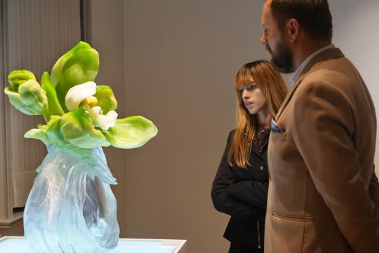 杨惠姗张毅当代琉璃艺术展亮相比利时-中新网